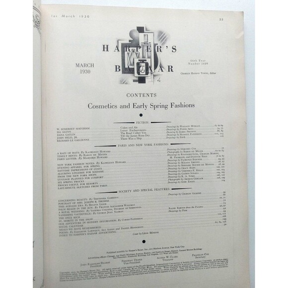 Harpers Bazaar Magazine March 1930 - Picture 10 of 13